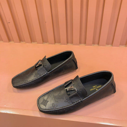 Louis Vuitton LOAFER IN BLACK MONOGRAM CALFSKIN