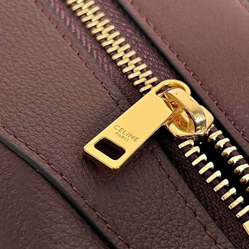 Celine UNDERARM BAG 34 COWHIDE BROWN SOFT CALFSKIN