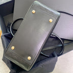 Saint Laurent TRAVEL BAG 31 IN KHAKI GREEN LAMBSKIN GOLD HARDWARE