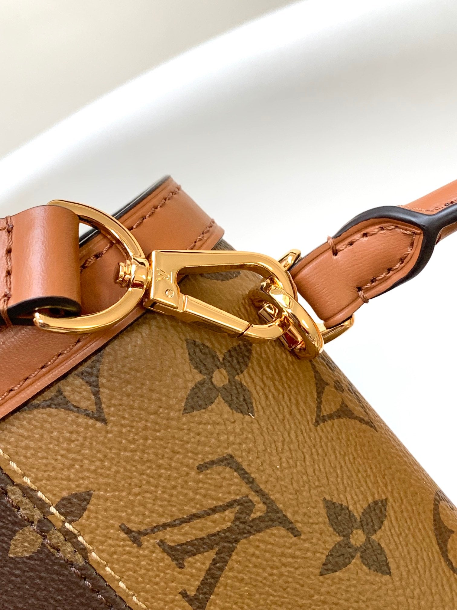Louis Vuitton DAUPHINE CAPITALE 17.5 MONOGRAM CANVAS