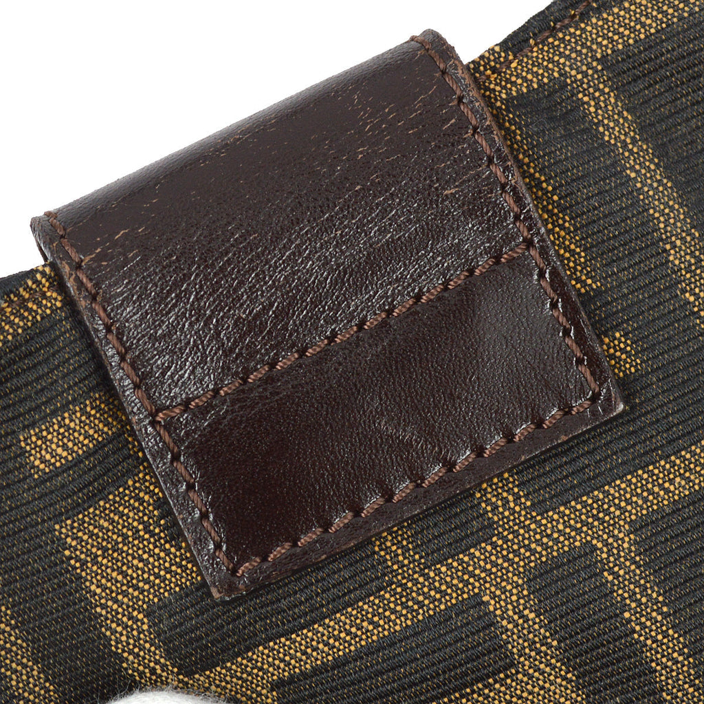 Fendi Brown Zucca Micro Handbag