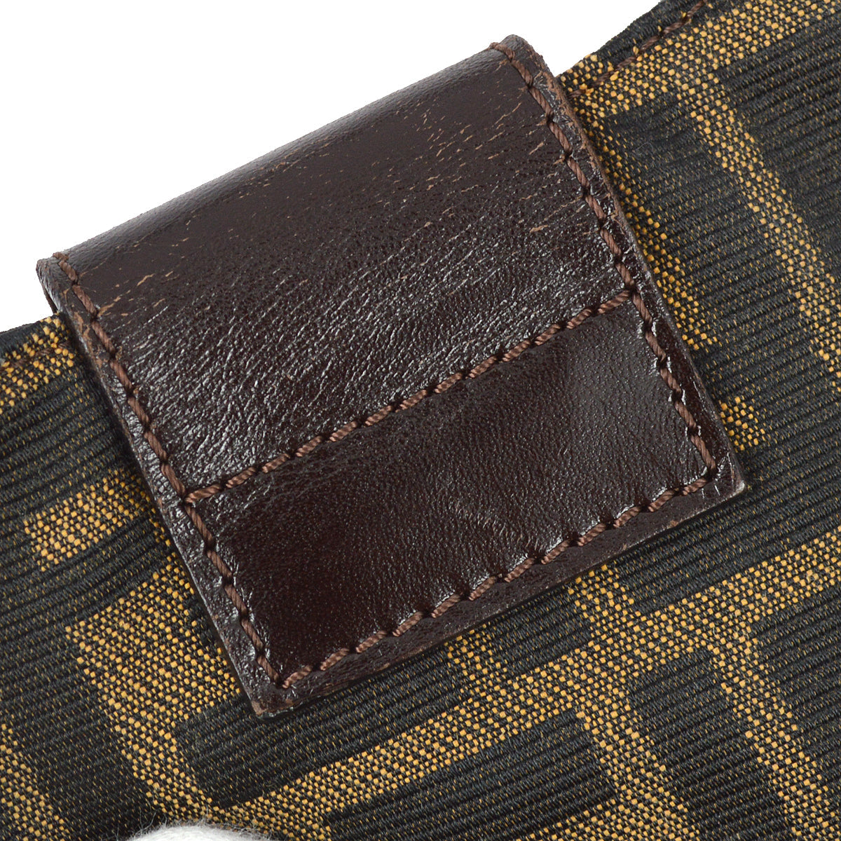 Fendi Brown Zucca Micro Handbag