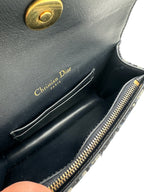DIOR - Oblique Saddle Belt Bag Navy Blue