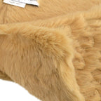 Christian Dior Beige Fur Scarf Stole Small New