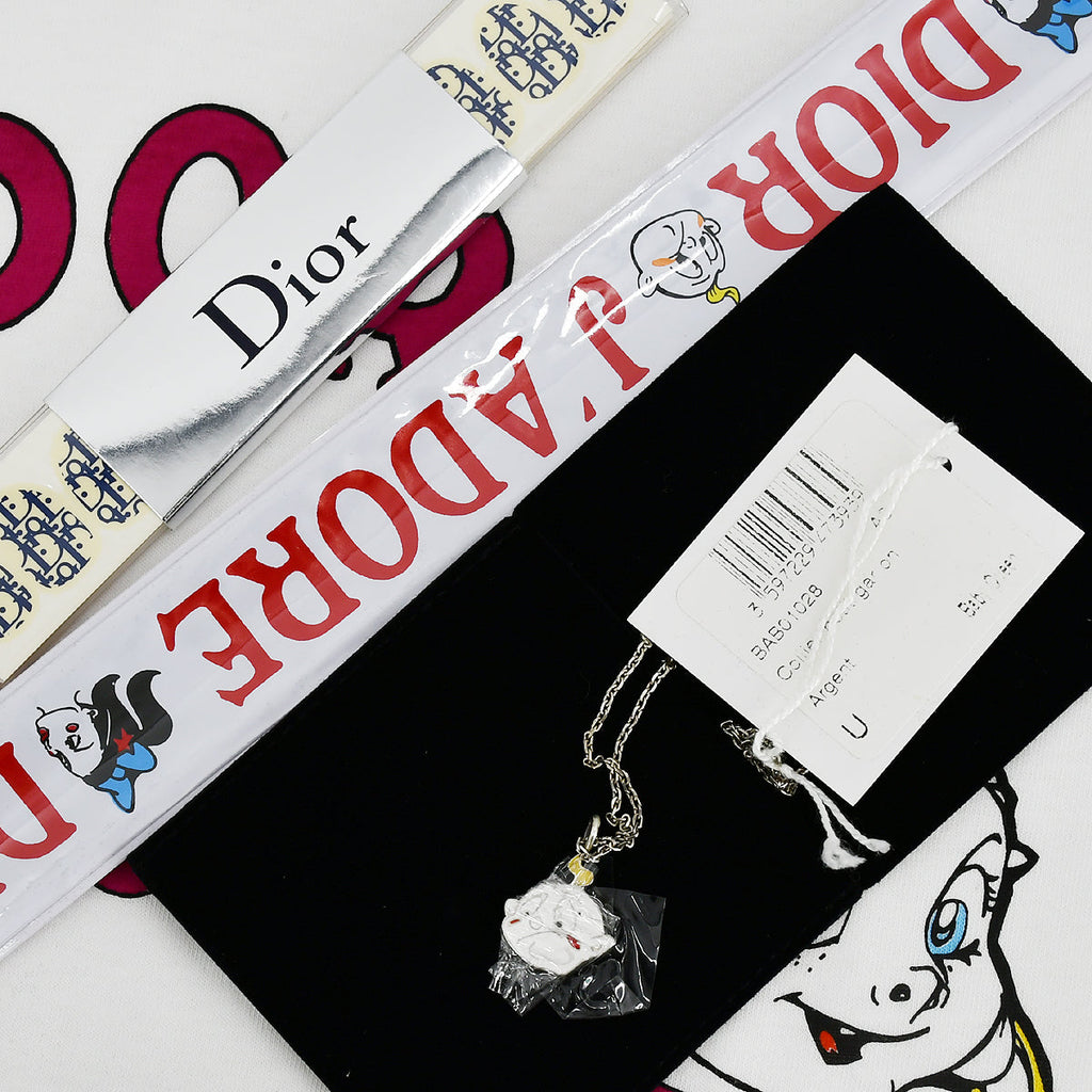 Christian Dior Fall 2002 John Galliano graphic-print cotton T-shirt Set #38