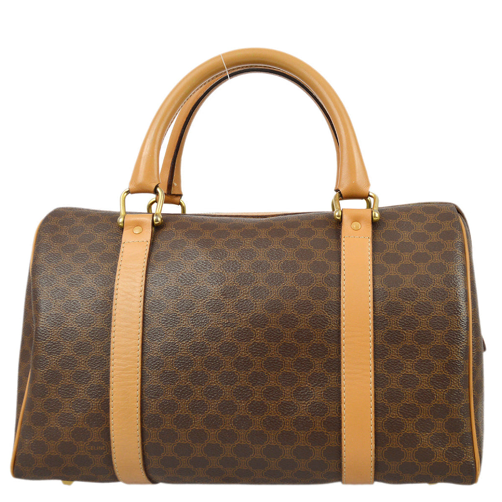 Celine Brown Macadam Handbag