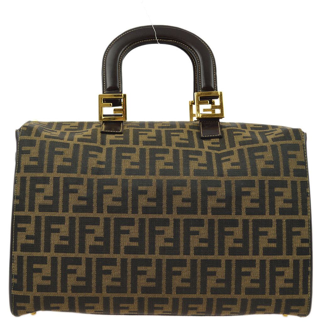 Fendi Brown Zucca Handbag