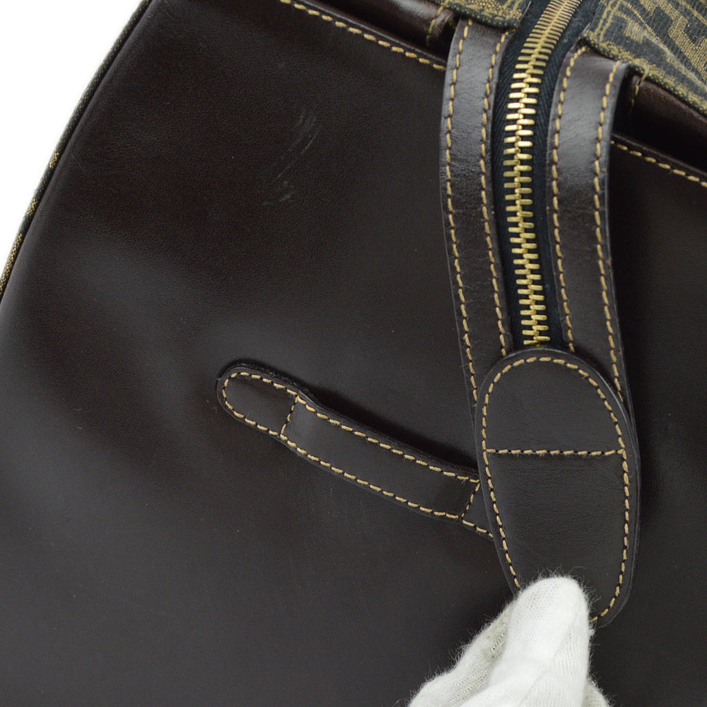 Fendi Brown Zucca Handbag