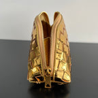 Bottega Veneta INTRECCIATO 16 BAG IN GOLDEN LAMBSKIN
