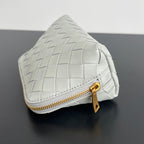 Bottega Veneta INTRECCIATO 16 BAG IN WHITE LAMBSKIN