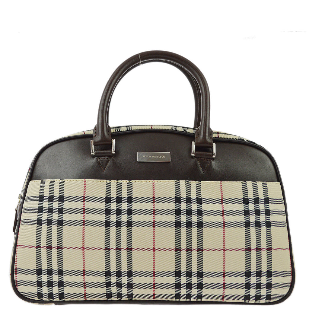 Burberry Check Handbag