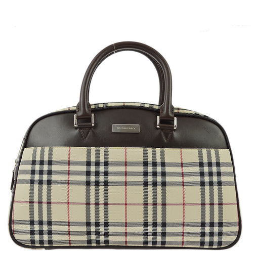 Burberry Check Handbag