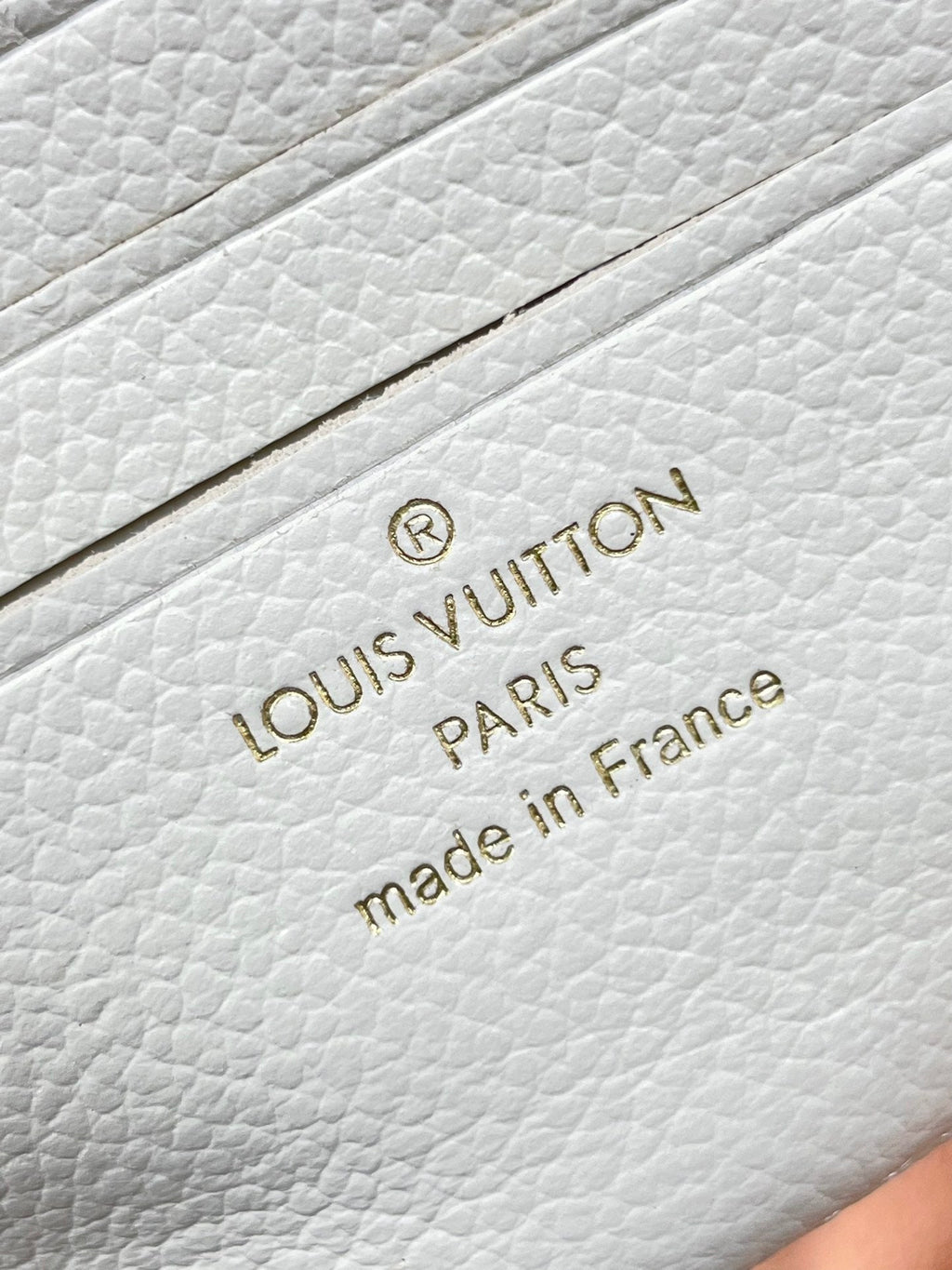 Louis Vuitton WALLET ON CHAIN IVY 23 IN WHITE PINK MONOGRAM EMPREINTE LEATHER
