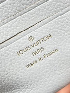 Louis Vuitton WALLET ON CHAIN IVY 23 IN WHITE PINK MONOGRAM EMPREINTE LEATHER