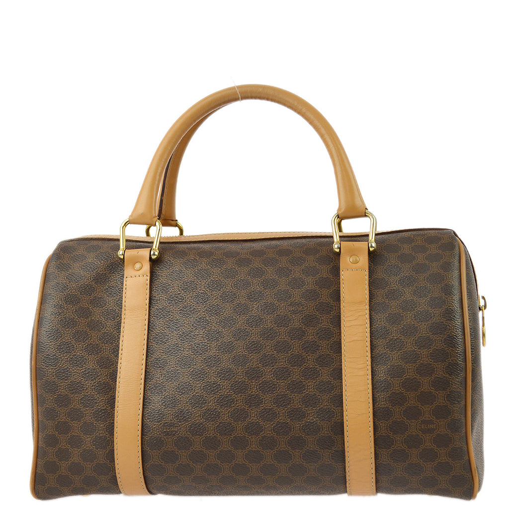 Celine Brown Macadam Handbag