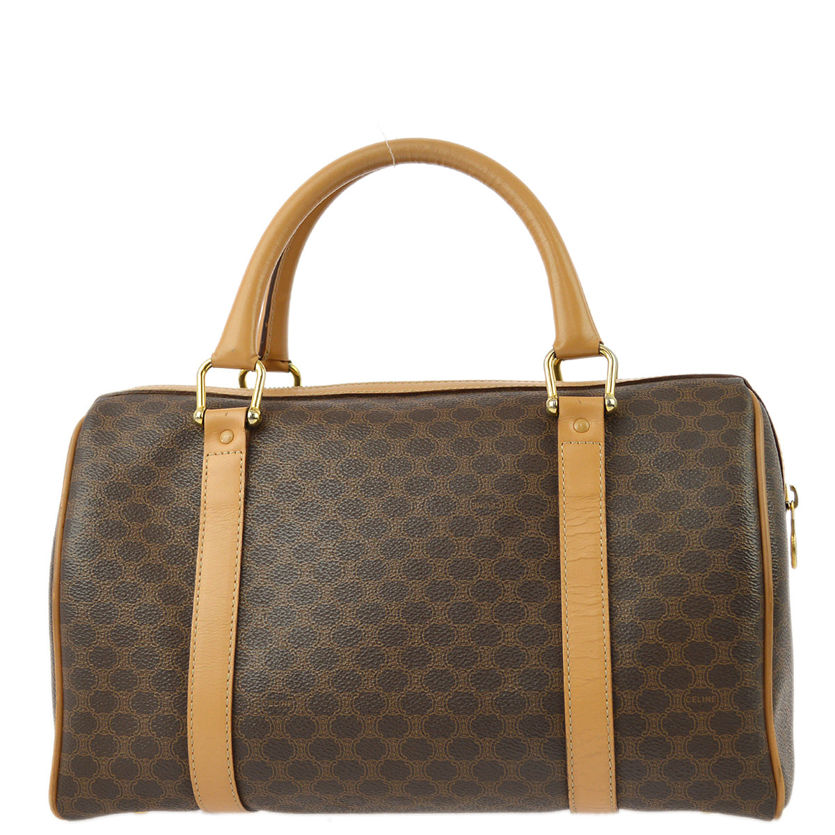 Celine Brown Macadam Handbag