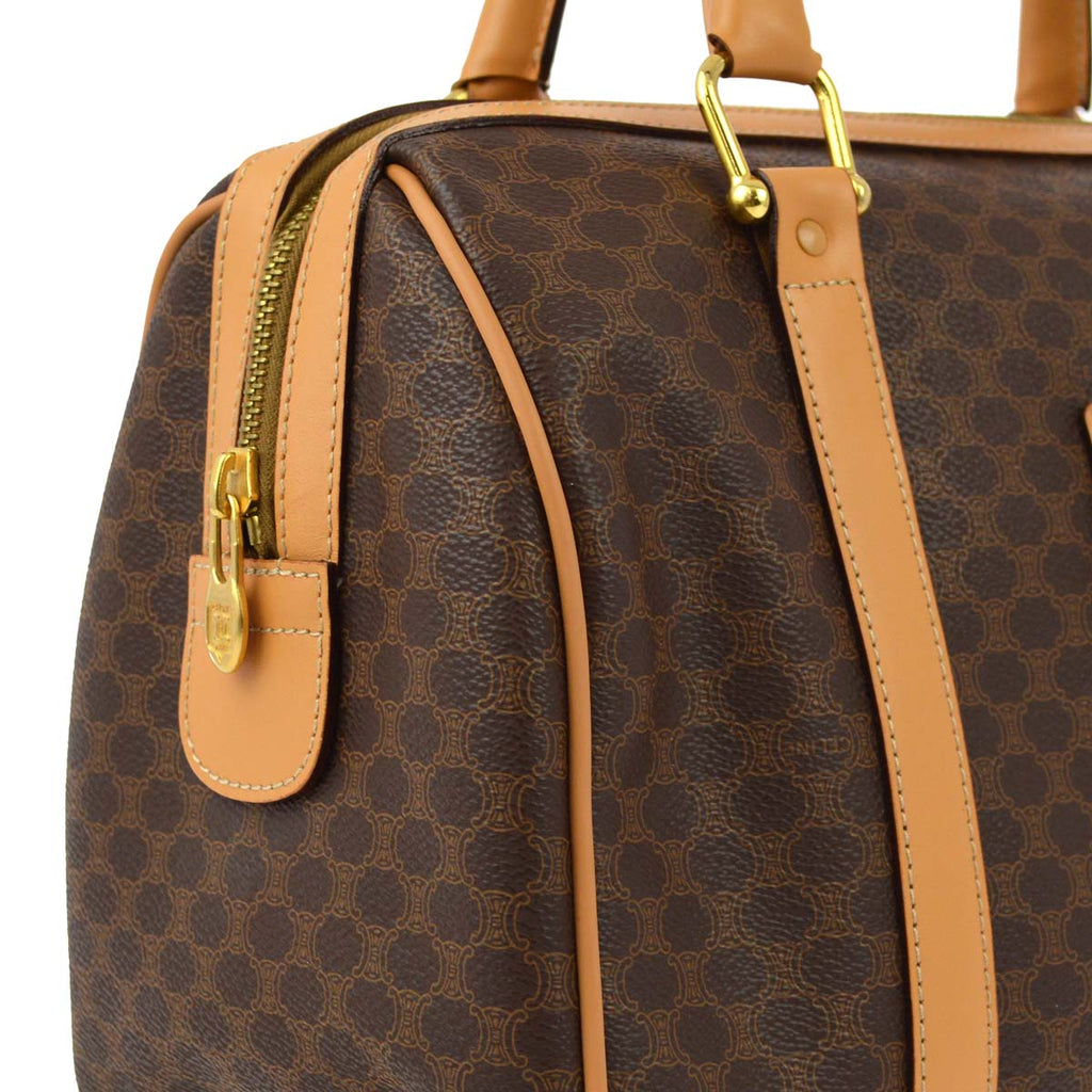 Celine Brown Macadam Handbag