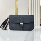 Louis Vuitton DIANE 23 IN BLACK MONOGRAM EMPREINTE LEATHER