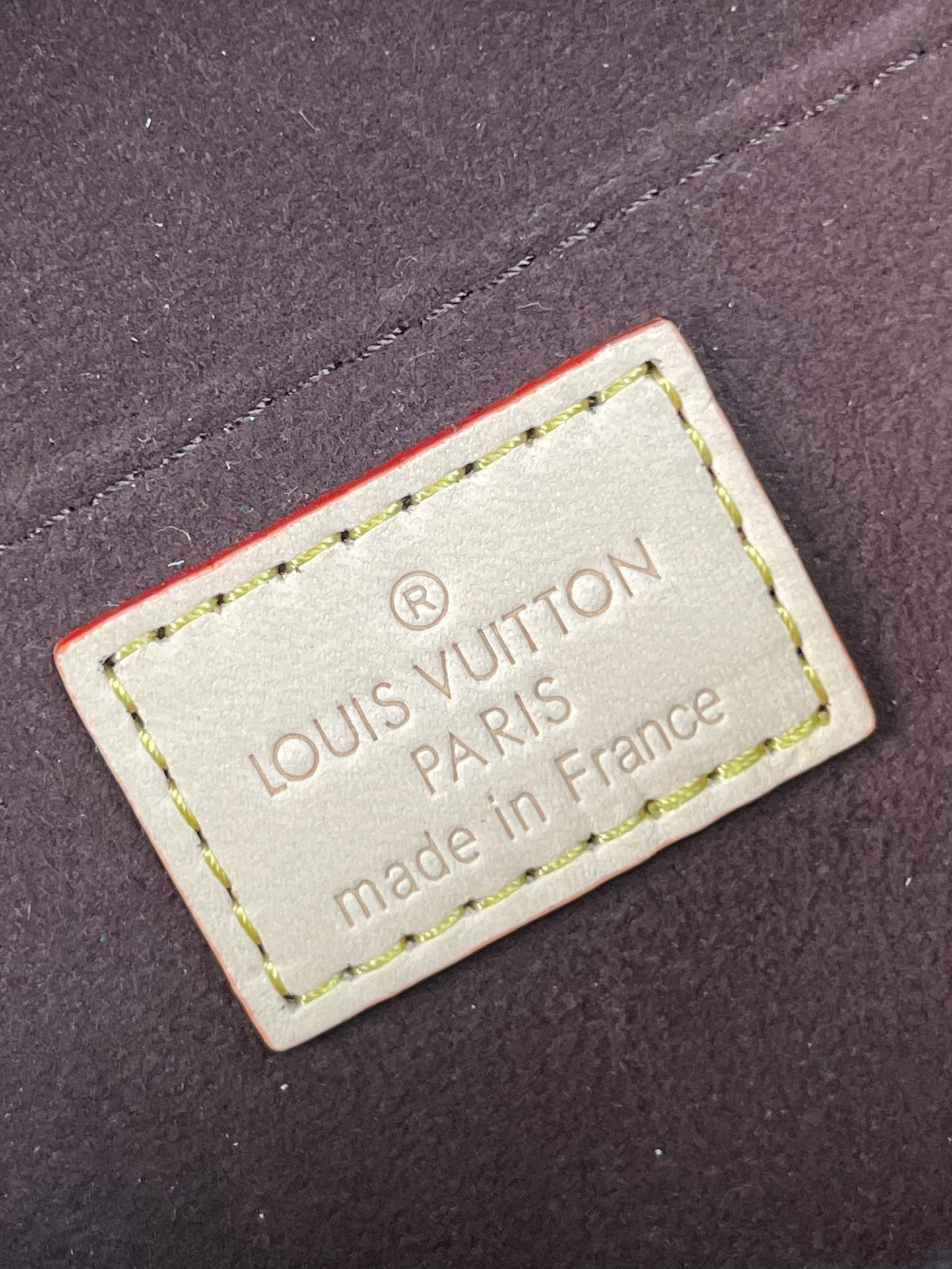 Louis Vuitton JUST IN CASE 14 IN BROWN MONOGRAM CANVAS GOLD HARDWARE