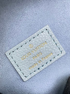 Louis Vuitton NANO DIANE 19 IN BEAU BLUE MONOGRAM EMPREINTE LEATHER