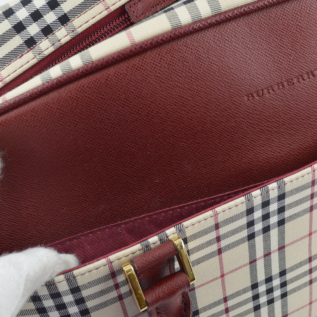 Burberry Check 2way Handbag