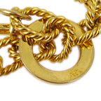 Celine Gold Chain Belt #90 Small New