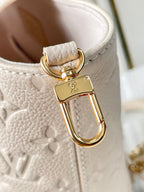 Louis Vuitton BACKUP BACKPACK 22 IN CREAM MONOGRAM EMPREINTE LEATHER