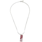 Christian Dior Trotter Necklace Pendant Silver