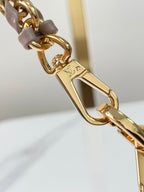 Louis Vuitton DAUPHINE MINI 20 IN MEDIUM BROWN EPI GRAINED CALFSKIN GOLD HARDWARE