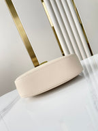 Louis Vuitton LOW KEY SHOULDER BAG 26 IN QUARTZ GRAINED CALFSKIN GOLD BUCKLE