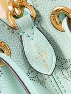 Louis Vuitton BELLA 22 IN SKY BLUE MONOGRAM PERFORATED CALFSKIN