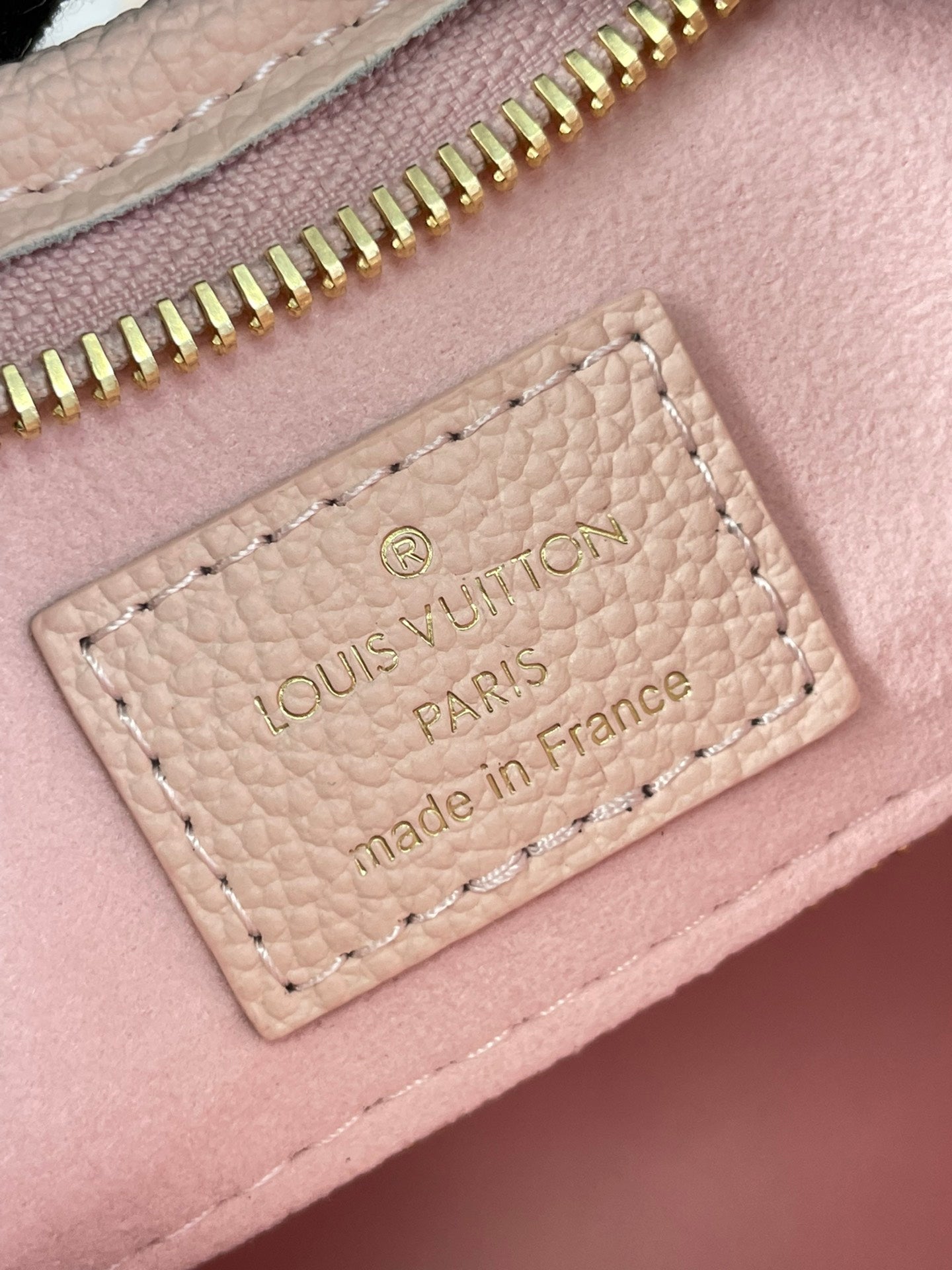 Louis Vuitton CARRYALL 29 IN LIGHT PINK MONOGRAM EMPREINTE LEATHER