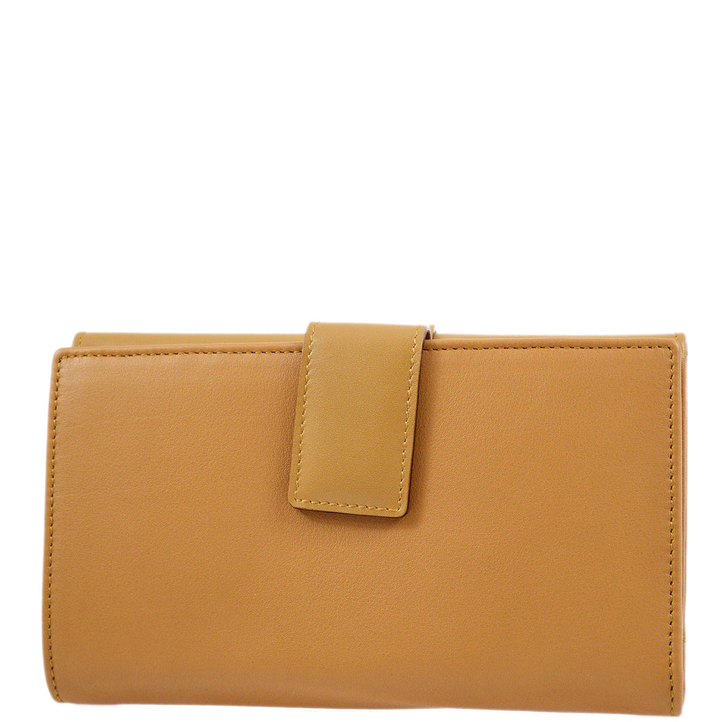 Christian Dior 2002 Brown Street Chic Bifold Wallet Purse