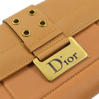 Christian Dior 2002 Brown Street Chic Bifold Wallet Purse