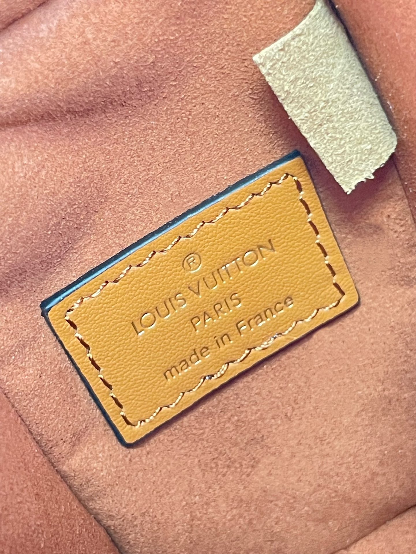 Louis Vuitton SIDE TRUNK MINI 18 IN ORANGE BROWN CALFSKIN GOLD HARDWARE