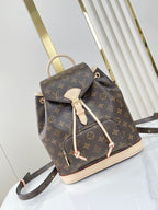 Louis Vuitton MONTSOURIS BACKPACK PM 30 IN BROWN MONOGRAM CANVAS