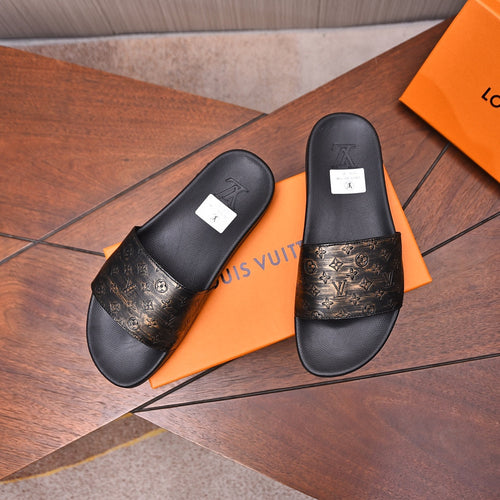 Louis Vuitton MULE SANDAL COPPER CALFSKIN