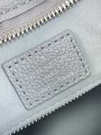 Louis Vuitton CARRYALL PM 29 IN BEAU BLUE MONOGRAM EMPREINTE LEATHER