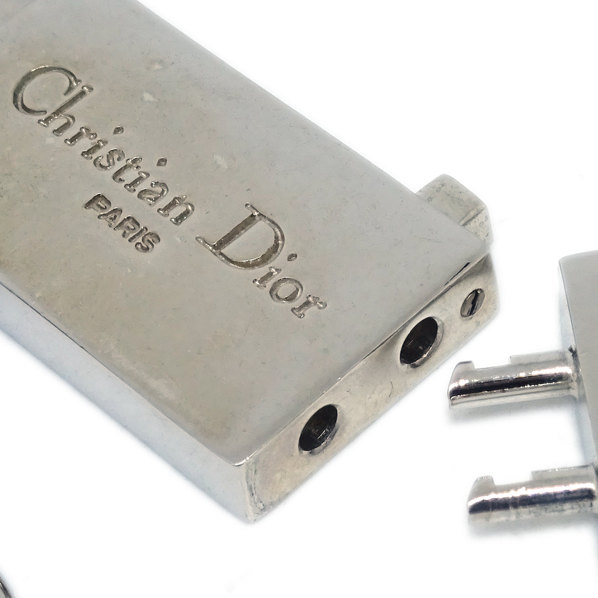 Christian Dior Silver Chain Belt Small New