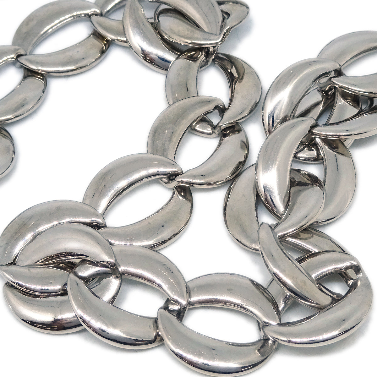 Christian Dior Silver Chain Belt Small New
