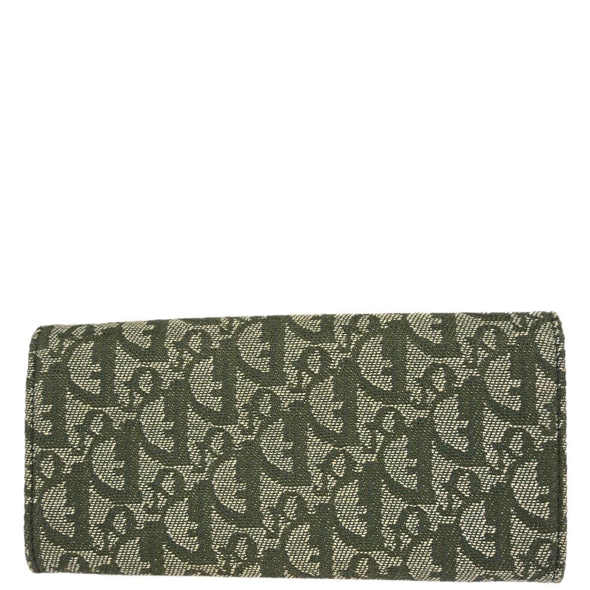 Christian Dior 2001 Green Trotter Long Wallet Purse