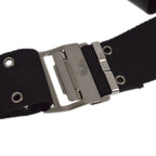 Christian Dior 2002 Black Street Chic Twin Pochette Belt Bum Bag