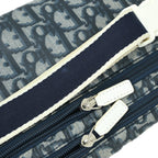 Christian Dior 2003 Navy Trotter Saddle Belt Bum Bag Pouch