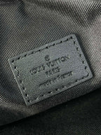 Louis Vuitton GETAWAY MESSENGER 18 IN GUN METAL MONOGRAM ECLIPSE CANVAS