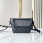Louis Vuitton PULSE WEARABLE WALLET 22 IN GUN METAL MONOGRAM ECLIPSE COATED CANVAS
