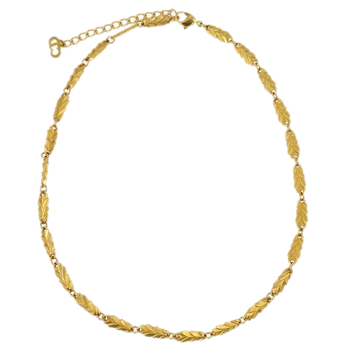 Christian Dior Chain Necklace Gold