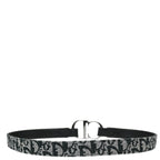 Christian Dior Trotter Belt Black #75 Small New