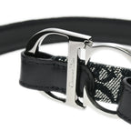 Christian Dior Trotter Belt Black #75 Small New