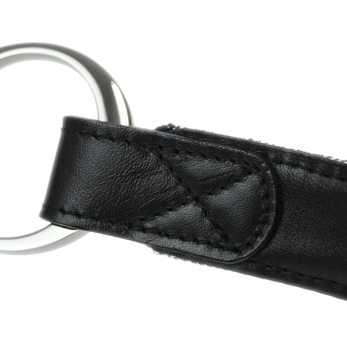 Christian Dior Trotter Belt Black #75 Small New