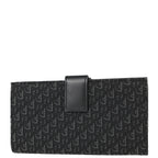 Christian Dior 2003 Black Trotter Street Chic Long Wallet
